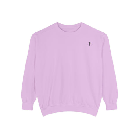 "Soft Doesn't Mean Weak" Sweatshirt — Cute Pastel Blob Graphic Crewneck