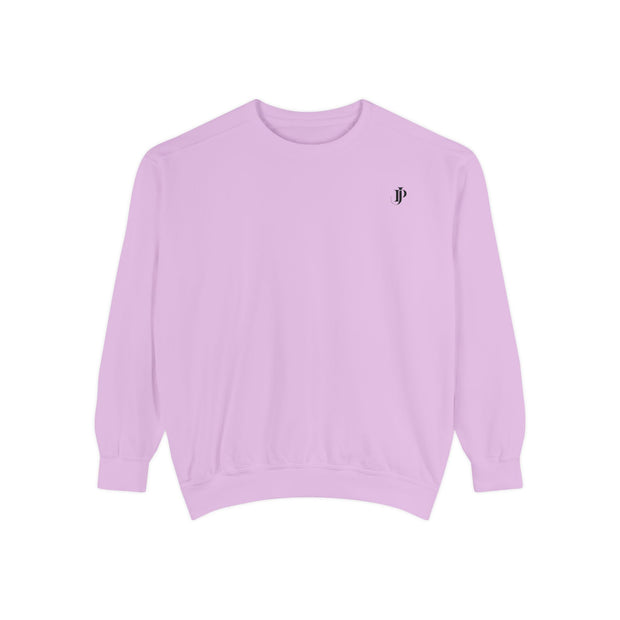 "Soft Doesn't Mean Weak" Sweatshirt — Cute Pastel Blob Graphic Crewneck