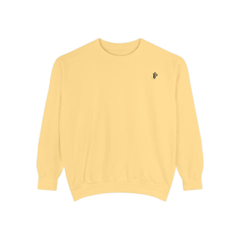 "Soft Doesn't Mean Weak" Sweatshirt — Cute Pastel Blob Graphic Crewneck