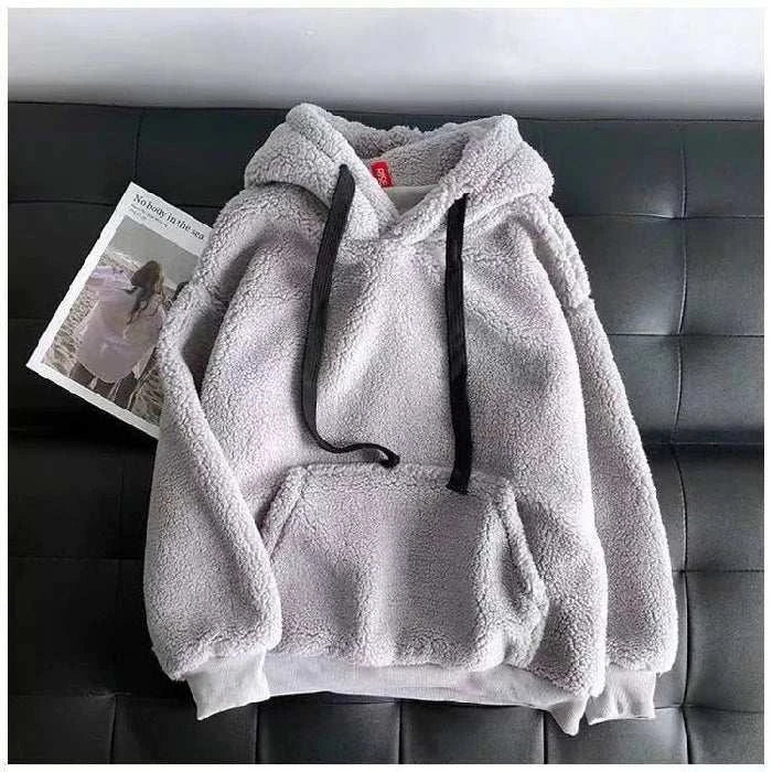 Cozy Lambswool Hooded SweatshirtJust Primes