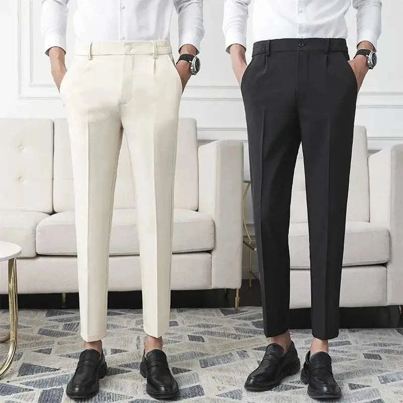 -Iron Slim Fit Dress Pants - Professional & ComfortablePantsJust Primes