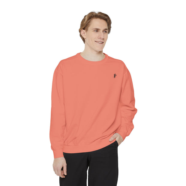 "Soft Doesn't Mean Weak" Sweatshirt — Cute Pastel Blob Graphic Crewneck
