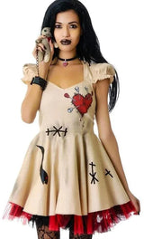 Adult Halloween Costumes: Voodoo Doll costume & Witch Doctor Cosplay