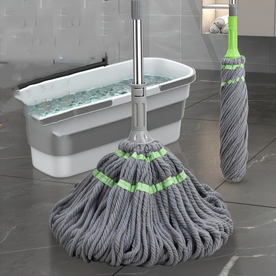 High-Quality Microfiber Twist Mop for Effortless Cleaning