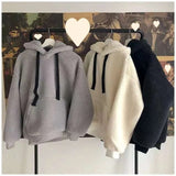 Cozy Lambswool Hooded SweatshirtJust Primes