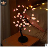 Copper Wire Christmas Tree LampTable lampJust Primes