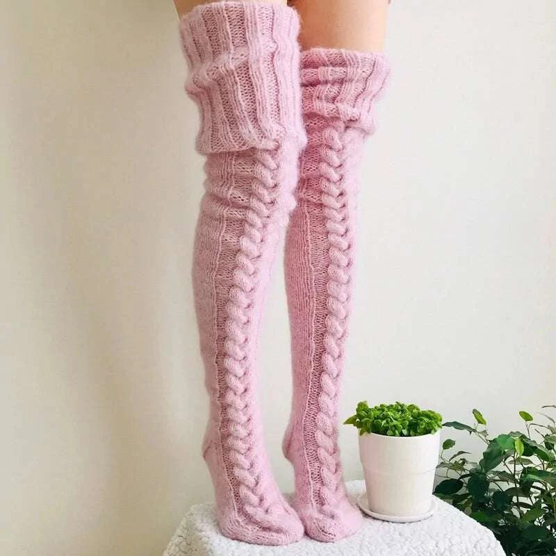 winter socks, Warm socks for Women, knee-high socks, just primes