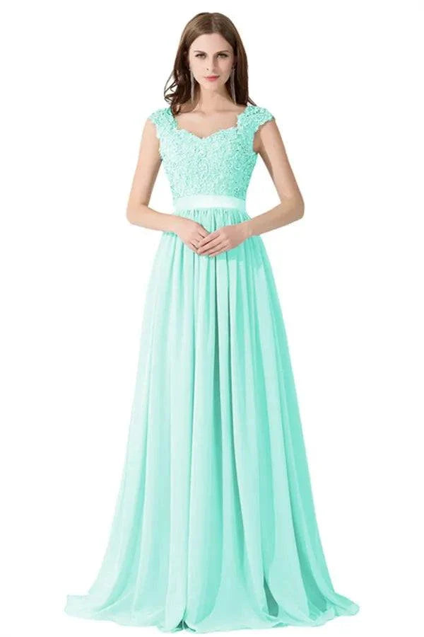 Wedding Guest Dresses - Elegant Beaded Chiffon Wedding Gowns for Party