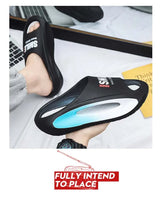 Summer Slippers Men Fade Color Soft EVA Sole Bathroom Men's Sandal Thick Bottom Platform Slides Male Beach Shoes Slippers