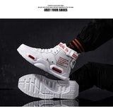 High-tops Sneakers: Trendy Men's Casual Sports Shoes - Sports Shoes