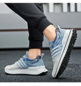 Fashion Men Lightweight Breathable Sneakers Vulcanize Casual Shoes Mesh Comfortable Outdoor Jogging Runnning Sport Shoes Zapatos