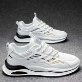 Men's Sneakers Breathable Casual Shoe Lace Up Sport Running Shoes for Men Luxury Brand Shoes Trainer Race Shoes Tenis Masculino