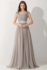 Wedding Guest Dresses - Elegant Beaded Chiffon Wedding Gowns for Party