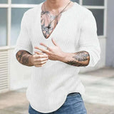 Men's V Neck T Shirts - Autumn Winter Fashion Sweaters and Pullovers, Just Primes