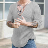 Men's V Neck T Shirts - Autumn Winter Fashion Sweaters and Pullovers, Just Primes