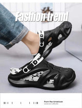 New Stylish Mens Slippers Casually Chic Easy To Clean High-quality Explosive Style Trendy All-match Sandals For Men Hard-Wearing