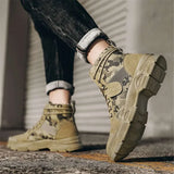 Hiking Boots - Men's Camouflage Outdoor Fashion Boots, hiking shoes, just primes