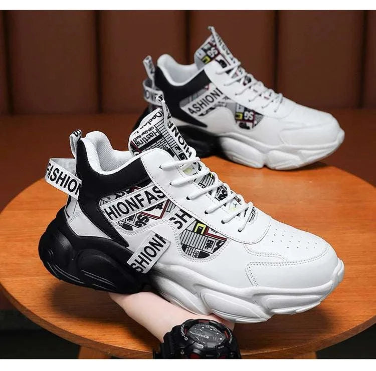 Men's Shoes High Quality Sneakers Platform Breathable Lightweight Running Shoes Outdoor Casual Basketball Shoes Tenis Masculino