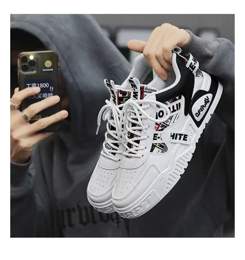 Skateboard Mens Shoes Summer Sneakers Leather Casual Fashion Outdoor Running Sports Hiking Tennis Platform Designer Luxury