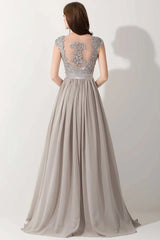 Wedding Guest Dresses - Elegant Beaded Chiffon Wedding Gowns for Party