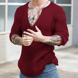 Men's V Neck T Shirts - Autumn Winter Fashion Sweaters and Pullovers, Just Primes