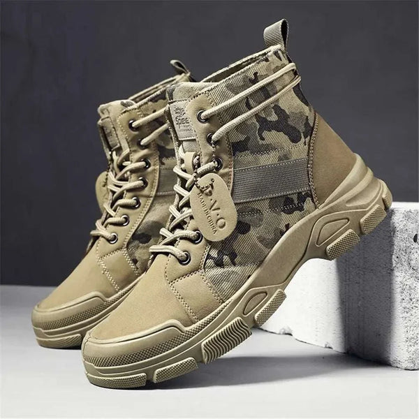 Hiking Boots - Men's Camouflage Outdoor Fashion Boots, hiking shoes, just primes