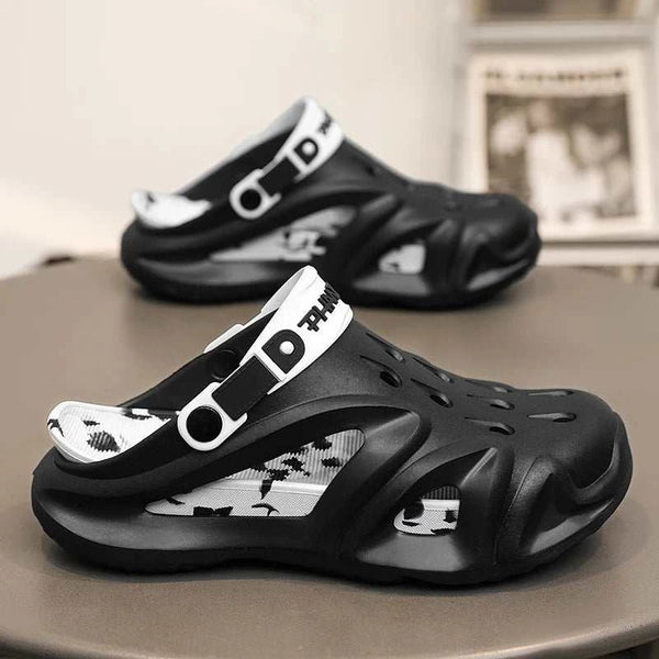 New Stylish Mens Slippers Casually Chic Easy To Clean High-quality Explosive Style Trendy All-match Sandals For Men Hard-Wearing