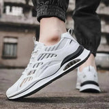 Men's Sneakers Breathable Casual Shoe Lace Up Sport Running Shoes for Men Luxury Brand Shoes Trainer Race Shoes Tenis Masculino