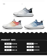 Fashion Men Lightweight Breathable Sneakers Vulcanize Casual Shoes Mesh Comfortable Outdoor Jogging Runnning Sport Shoes Zapatos