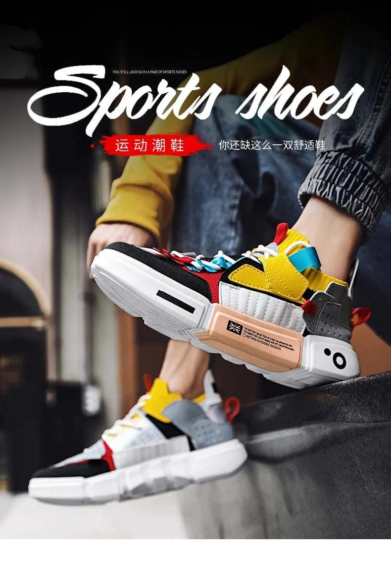 Shoes men Sneakers Male casual Mens Shoes tenis Luxury shoes Trainer Race Breathable Shoes fashion loafers running Shoes for men