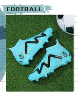 2024 Men's Soccer Shoes Large Size Ultralight Football Boots Boys Sneakers Non-Slip AG/TF Soccer Cleats Ankle Boots Unisex