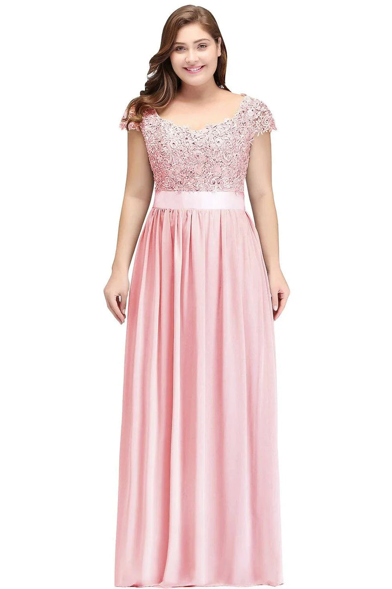 Wedding Guest Dresses - Elegant Beaded Chiffon Wedding Gowns for Party