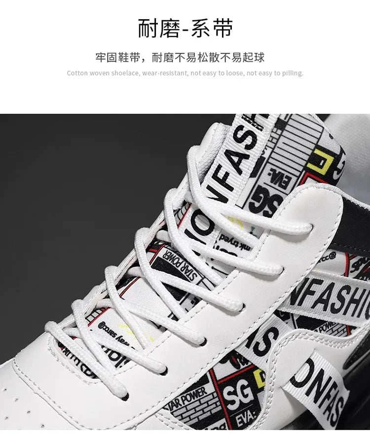 Men's Shoes High Quality Sneakers Platform Breathable Lightweight Running Shoes Outdoor Casual Basketball Shoes Tenis Masculino