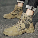 Hiking Boots - Men's Camouflage Outdoor Fashion Boots, hiking shoes, just primes