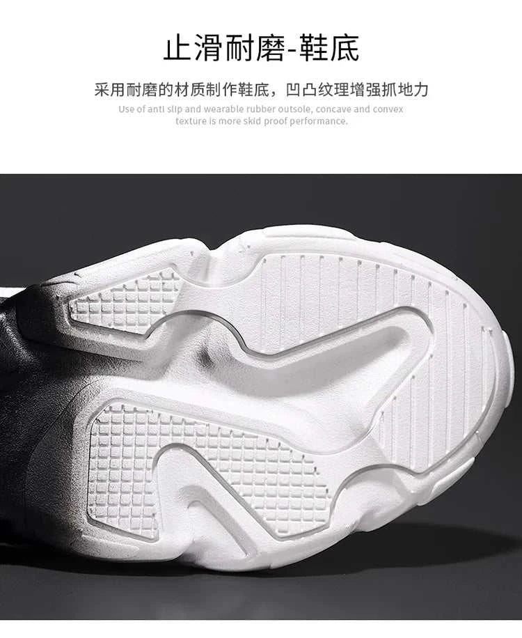 Men's Shoes High Quality Sneakers Platform Breathable Lightweight Running Shoes Outdoor Casual Basketball Shoes Tenis Masculino