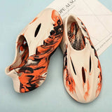 Summer Men's Sandals Clogs Camouflage Slippers Platform Outdoor Shoes Beach Sandals Male Soft EVA Indoor Home Slides Flip Flops