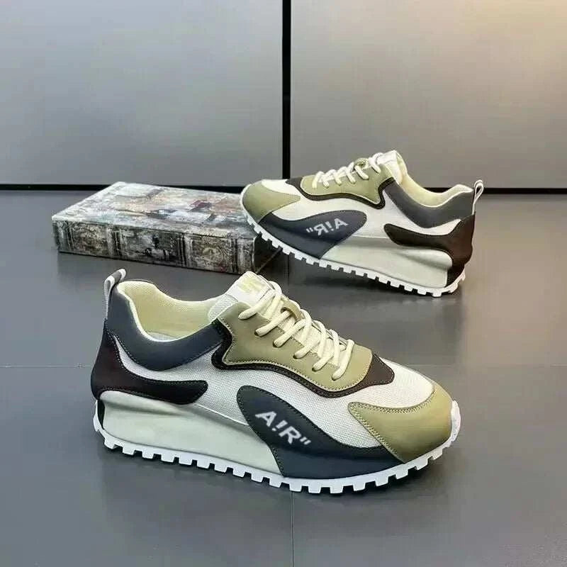 Men's and Women's Shoes New High Street Sneaker Trend Designer Running Shoes Match Color Comfortable Platform Casual Shoes Top