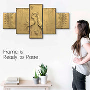 Set Of Five Framed Digital Wall Painting - Gorgeous Wall Painting