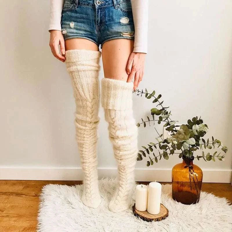 winter socks, Warm socks for Women, knee-high socks, just primes